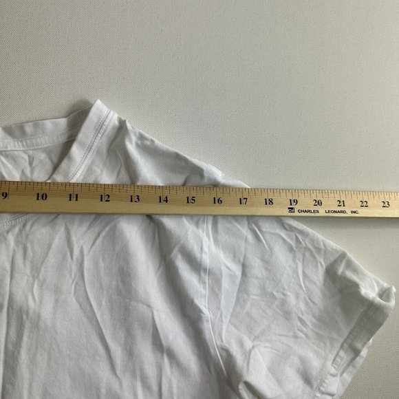 Jay-Z Roc Nation Paper‎ Planes White Short Sleeve Essential T-Shirt Men Large - Picture 8 of 11